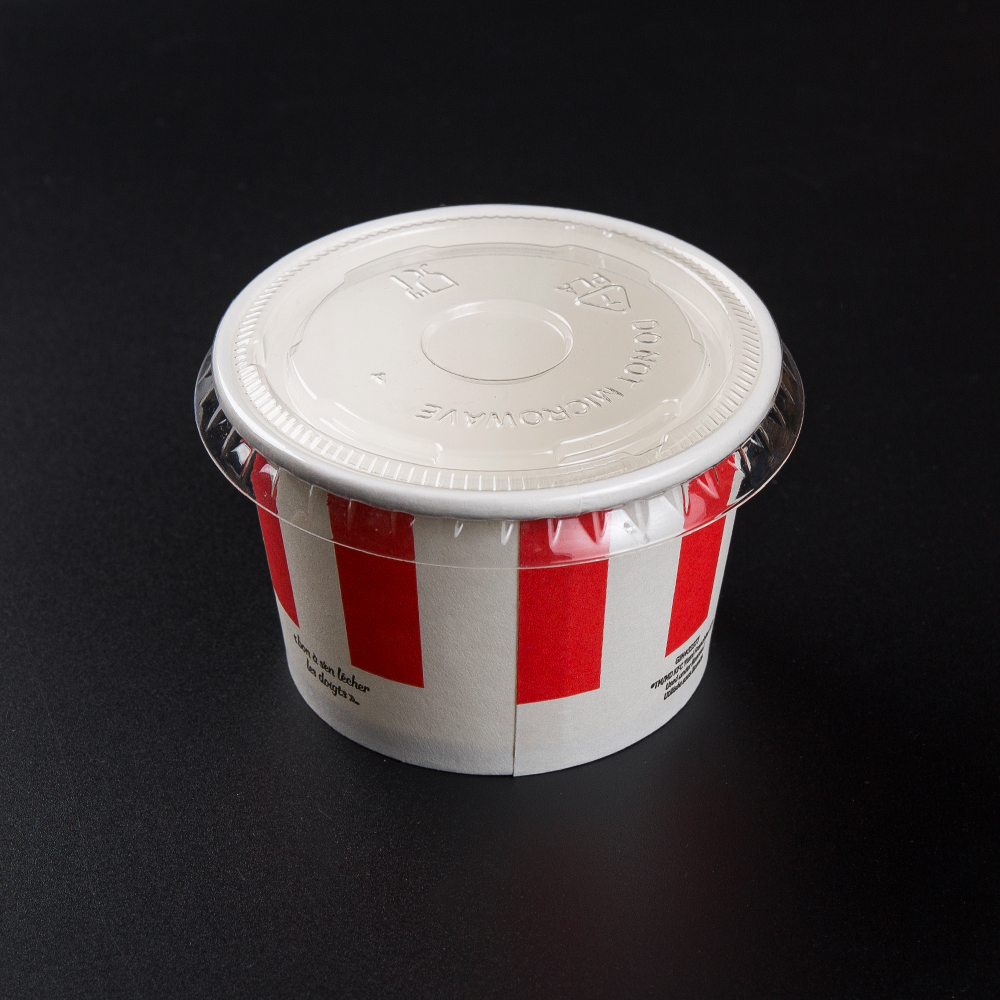 How should PLA deli containers be disposed of after use?